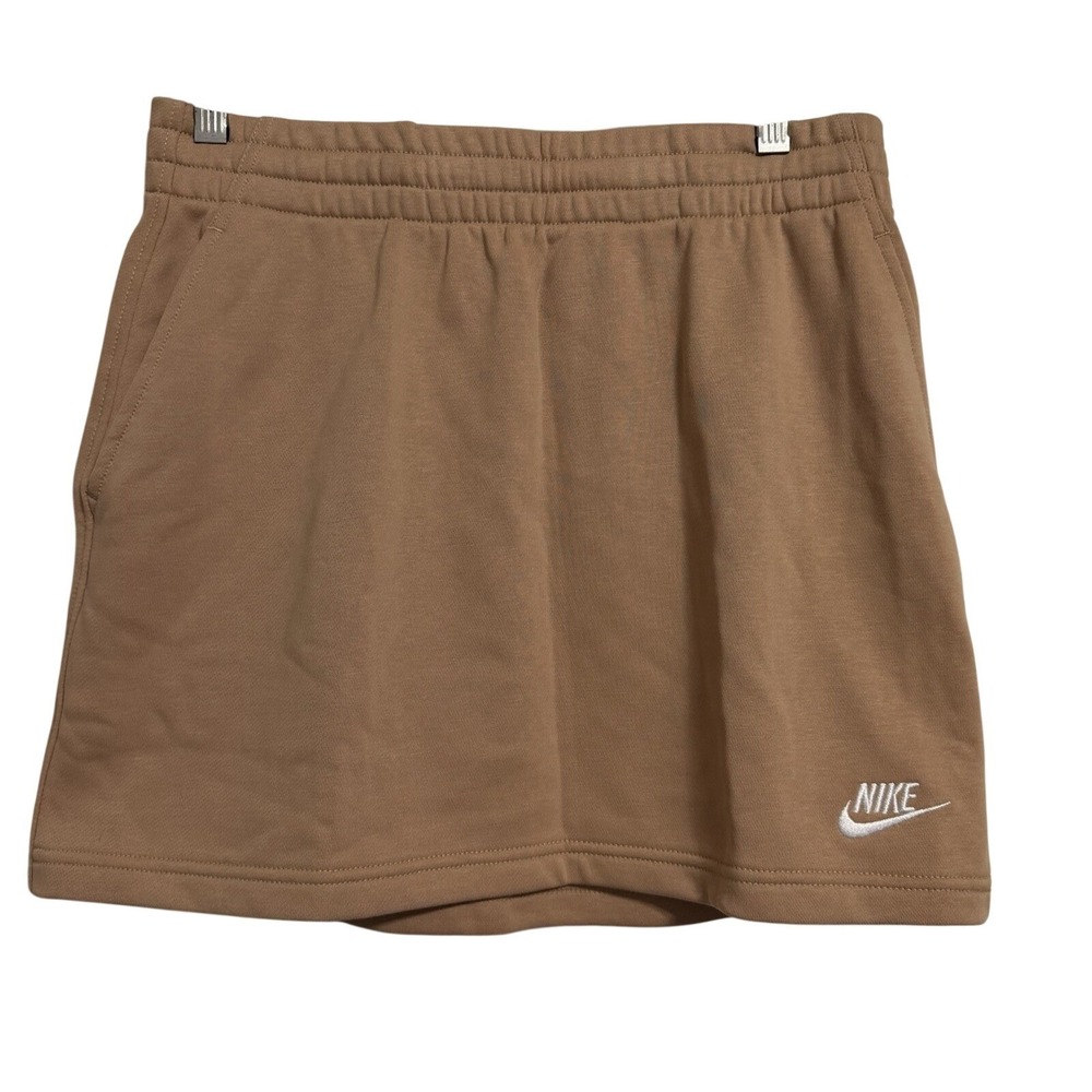 Nike Kids Sportswear Fleece Skirt Ale Brown XL HQ9432-200‎ New With Tags
